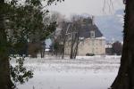 Château de Sassenage sous la neige (Parc du château sous la neige)
