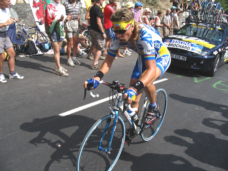 16h36 - Laurent Brochard, AG2R (Tour de France à l'Alpe d'Huez (2004 - CLMI))