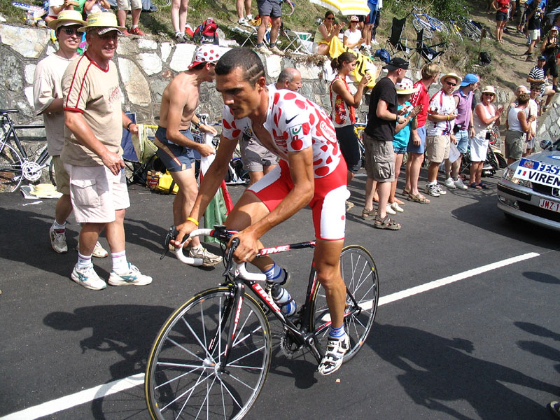 16h40 - Richard Virenque, Quick Step (Tour de France à l'Alpe d'Huez (2004 - CLMI))