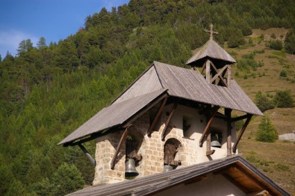 Clocher de l'église Saint-Sébastien - Ceillac