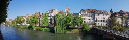 Panoramique Strasbourg - Quais de l'Ill