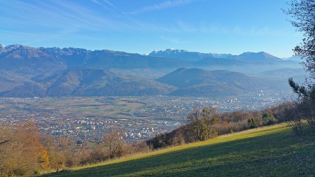 Grenoble depuis le Mont Rachais